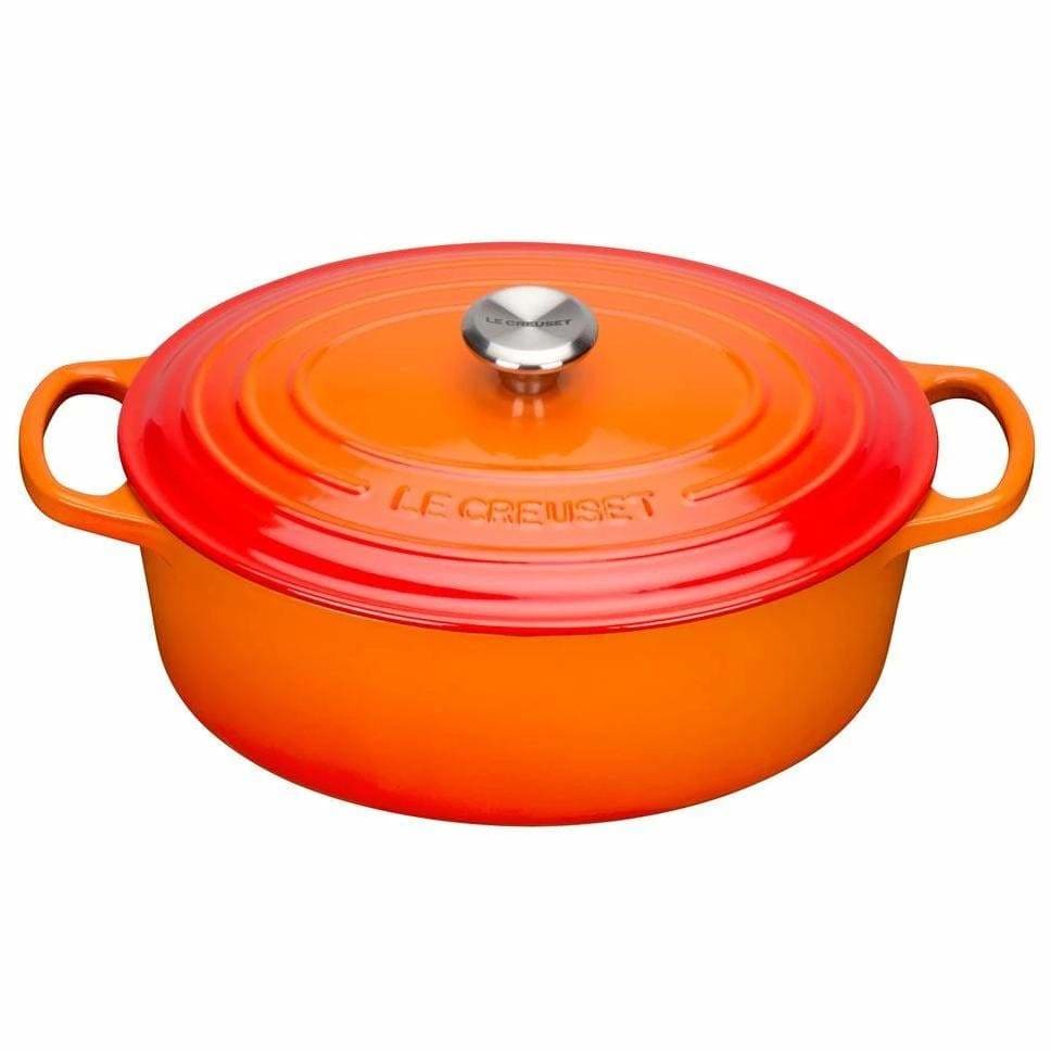 Le Creuset Signature Cast Iron Oval Casserole - Volcanic from lecreuset.co.uk