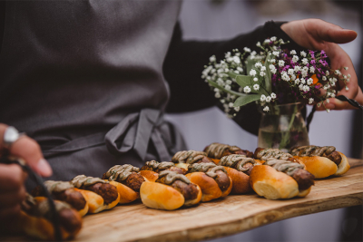 Top 5 wedding food trends